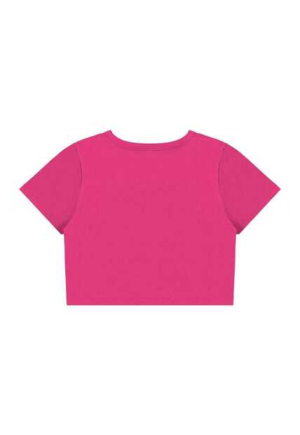 Conjunto Blusa Cropped e Short-Saia Bee Loop