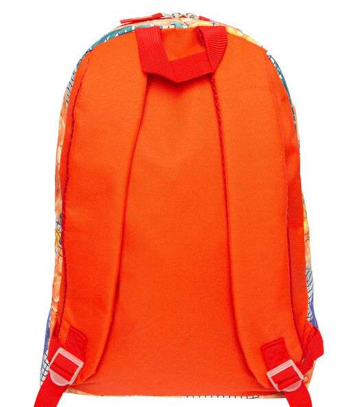 Mochila Escolar Feminina Estampa Floral Clio Vermelho