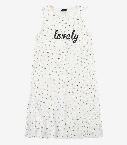 Vestido Feminino Infantil Select Bege