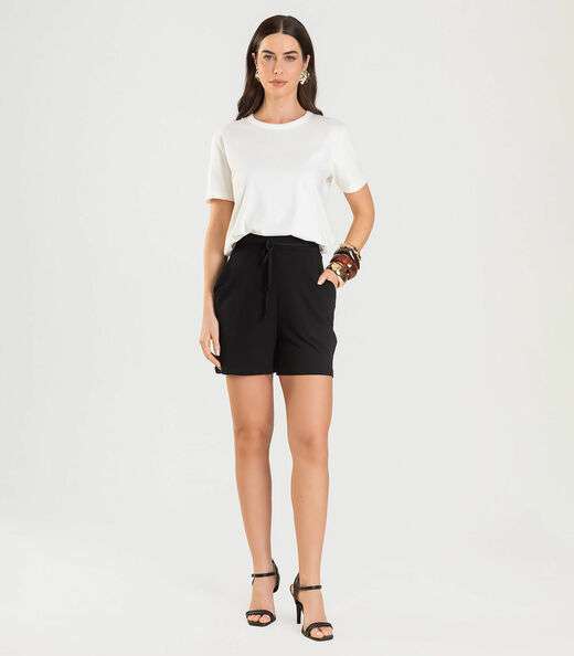 Image_Shorts Adulto Feminino Infinita Cor Preto