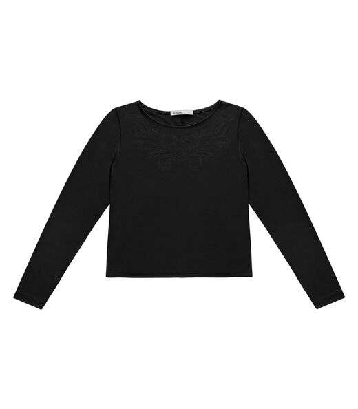 Blusa Feminino Manga Longa Endless Preto