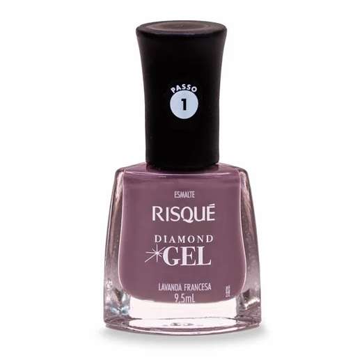Image_Esmalte Risque Diamond Gel Lavanda Francesa