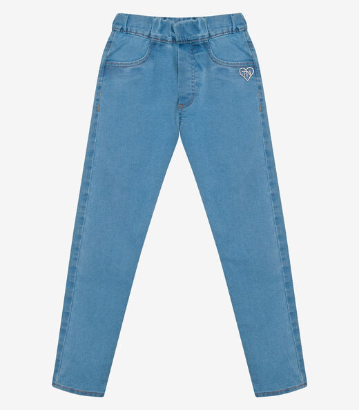Calça Legging Feminino Jeans Trick Nick Azul