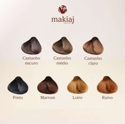 Henna para Sobrancelha Preto Makiaj 1,5g