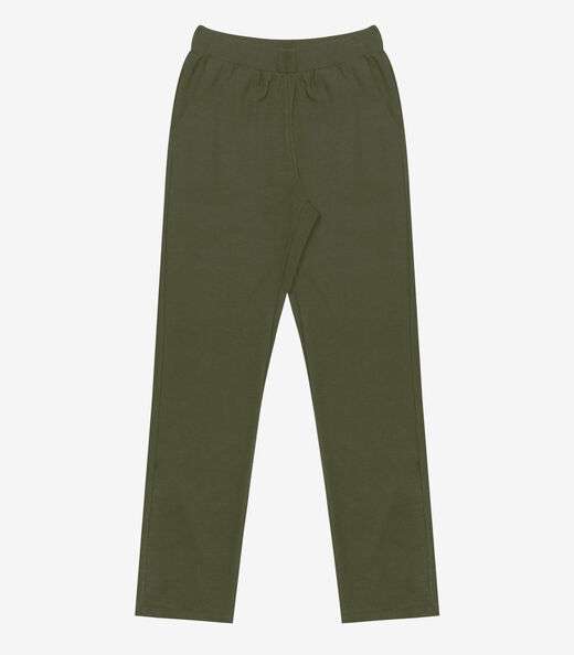 Calça Feminina em Molecotton de Viscose Rovitex Verde