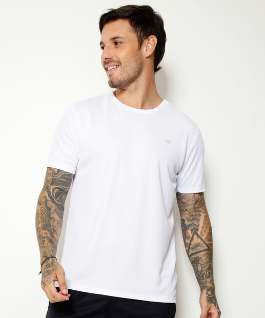 Camiseta Masculina Fitness Manga Curta MR
