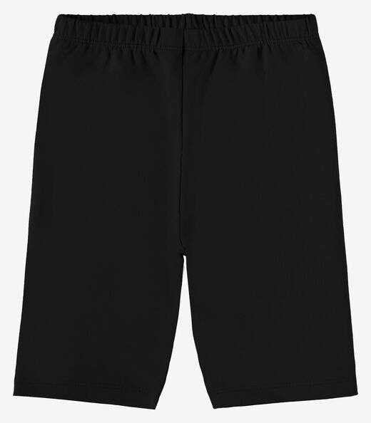 Bermuda Ciclista Infantil Feminina Rovitex Kids Preto