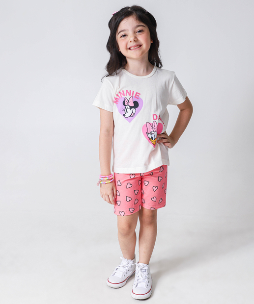 Image_Conjunto Infantil Minnie E Margarida Disney Tam 4 a 10 Off White