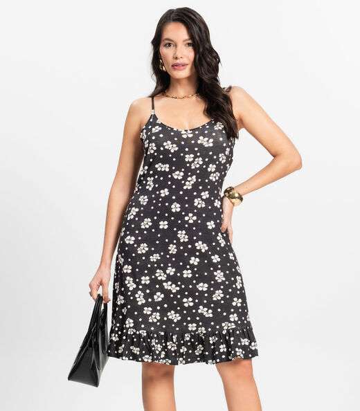 Image_Vestido Feminino Estampado Select Bege