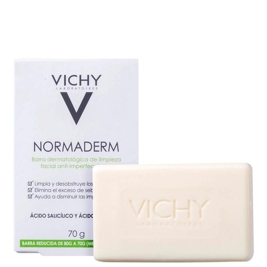 Image_Kit com 2 Unidades de Sabonete Normaderm Vichy Sabonete Anti Imperfeições 70g