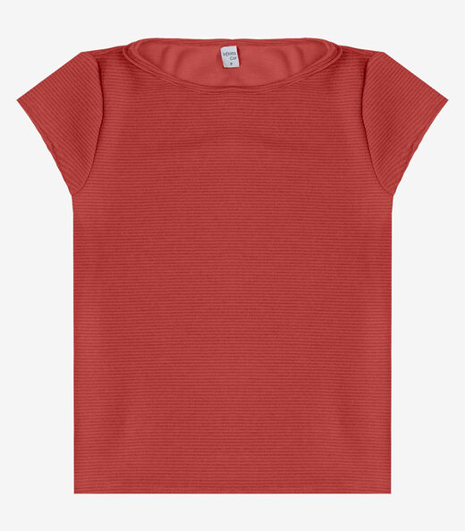 Blusa Feminina Em Tecido Classic Infinita Cor Marrom