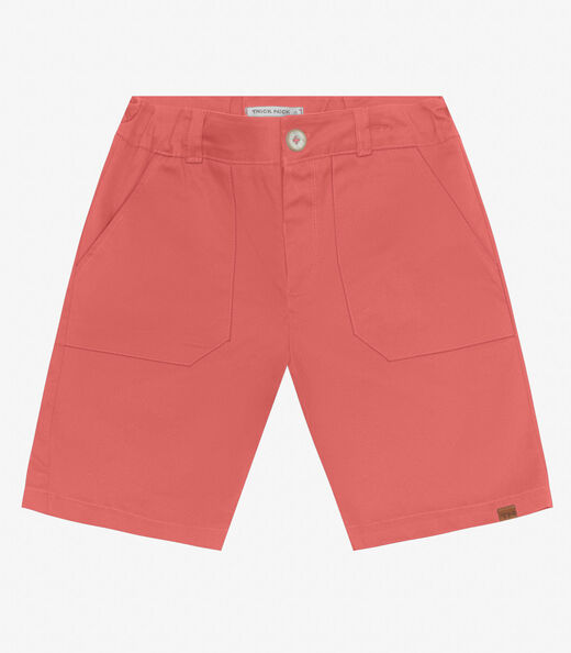 Image_Bermuda Infantil em Sarja Cotton Trick Nick Laranja