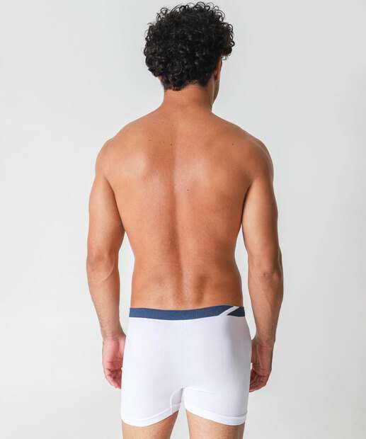 Cueca Masculina Boxer DUOMO Branco
