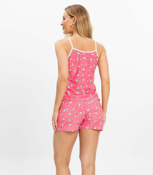 Short Doll Curto Feminino De Liganete Bella Ana Rosa