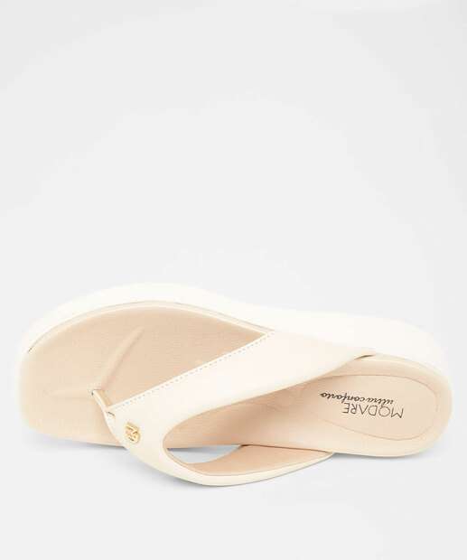 Tamanco Feminino Flatform Tiras Modare