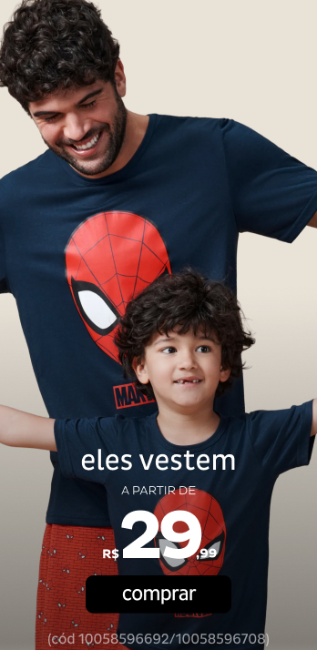 Masculino a partir de R$29,99 Masculino a partir de R$29,99
