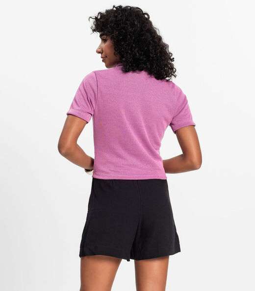 Blusa Feminina Infinita Cor Roxo