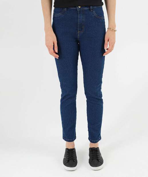 Calça Jeans Cigarrete Feminina Básica