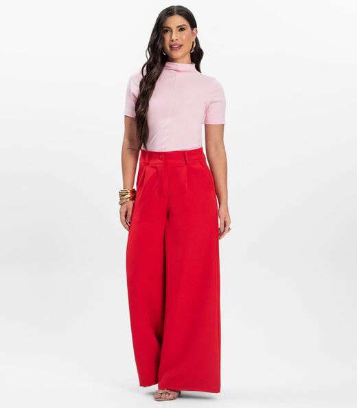 Blusa Feminina Cotton Leve Infinita Cor Rosa