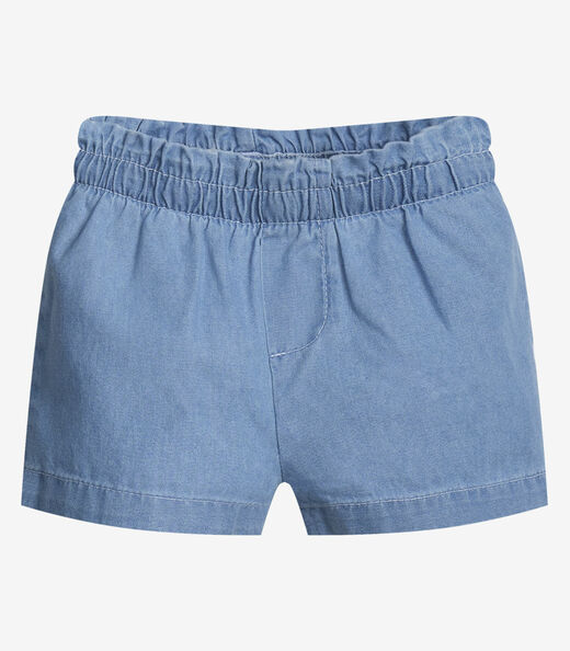 Conjunto Menina Body Com Shorts Trick Nick Bege
