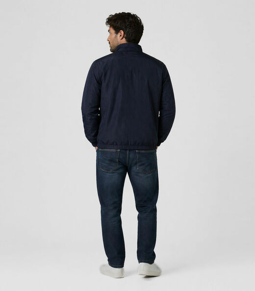 Jaqueta Masculina Forrada Em Nylon Sea Surf Azul