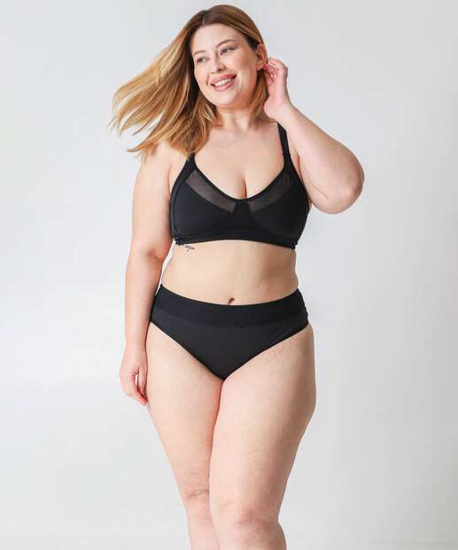 Sutiã Sem Bojo Sem Aro Plus Size DelRio Preto