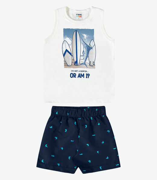 Image_Conjunto Verão Menino Regata Rovi Kids Branco