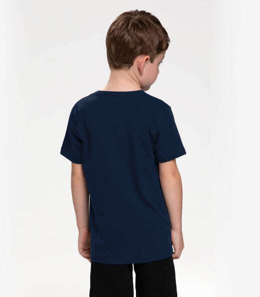 Camiseta Infantil Masculina Trick Nick Azul
