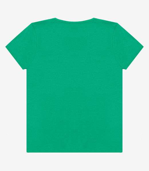 Blusa T-Shirt Feminina Estampada Select Verde