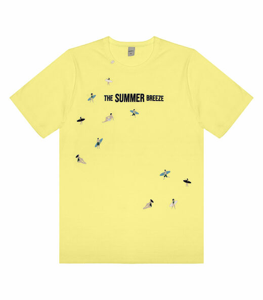 Camiseta Masculina Juvenil Summer Rovitex Teen Verde