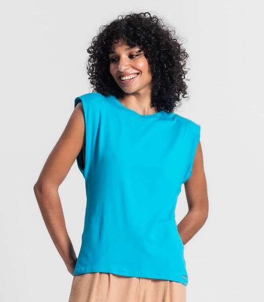 Regata Feminina Rovitex Azul