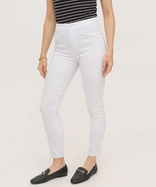 Calça Feminina Sarja Skinny Sawary
