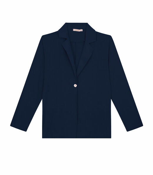 Blazer De Linho Strong Feminino Endless Azul