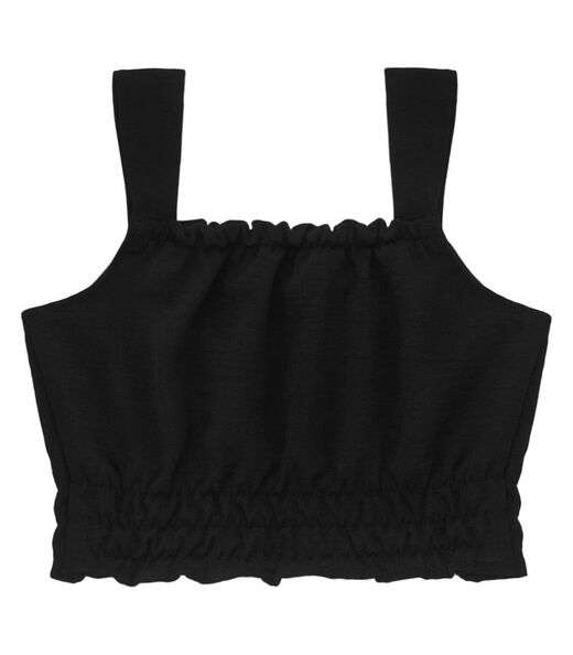 Blusa De Alça Juvenil Feminina Minty Preto