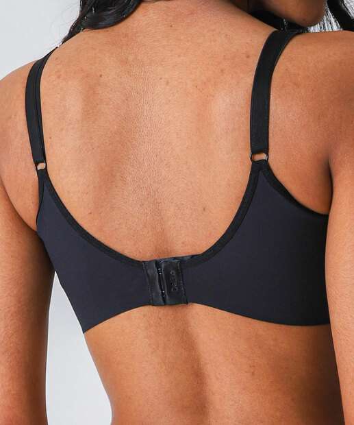 Sutiã Sem Aro Com Bojo DelRio Preto