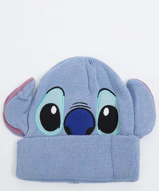 Kit Luva E Touca Infantil Stitch Disney