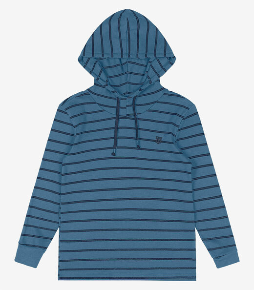 Camiseta Infantil Com Capuz Trick Nick Azul