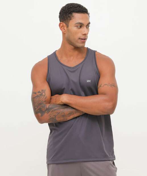 Regata Masculina Fitness Básica MR