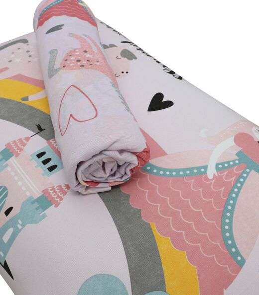 Jogo De Cama Solteiro Joy Doce Vida Rosa
