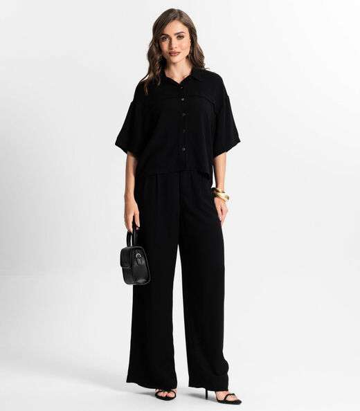 Camisa Feminina Endless Preto