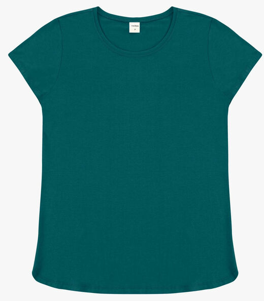 Blusa Feminina Andorra Flamê Básica Rovitex Verde