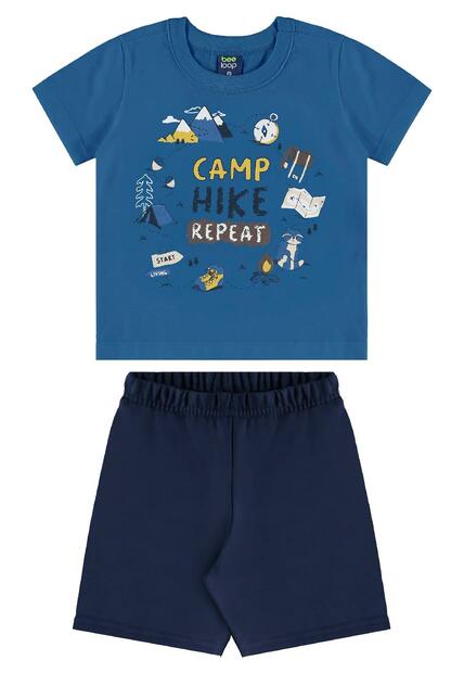 Image_Conjunto Camiseta Camp e Hike Bee Loop