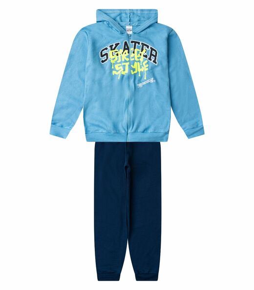 Image_Conjunto Moletom Menino Jaqueta E Calça Select Azul