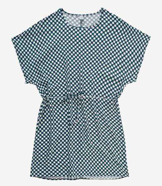 Image_Vestido Feminino Estampado Infinita Cor Verde
