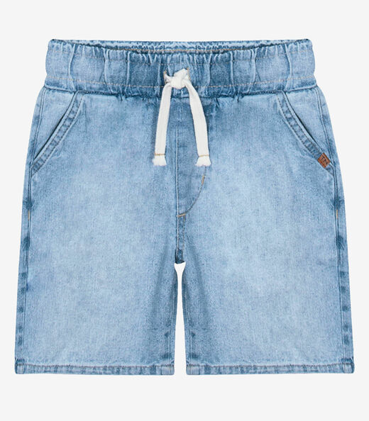 Bermuda Jeans Menino Trick Nick Azul