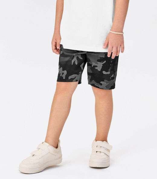 Conjunto Infantil Camiseta Com Bermuda Trick Nick Branco