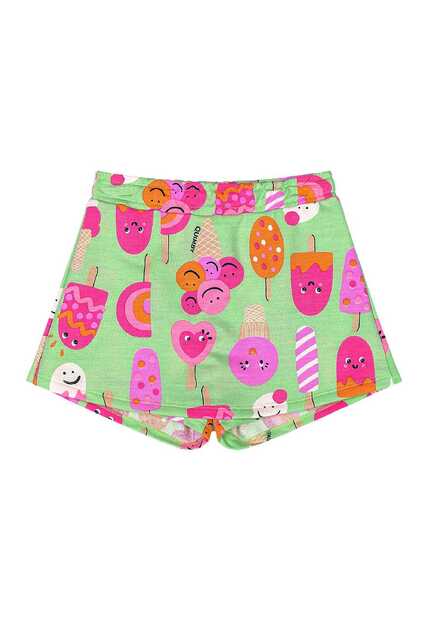 Conjunto Blusa e Short-Saia Quimby