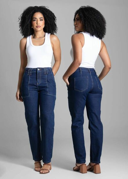Calça Jeans Sawary Reta - 282059