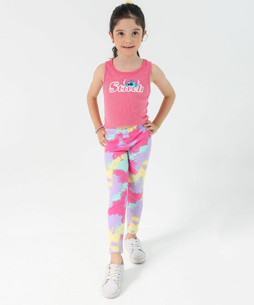 Image_Calça Infantil Legging Tie Dye Marisa Tam 4 a 10 