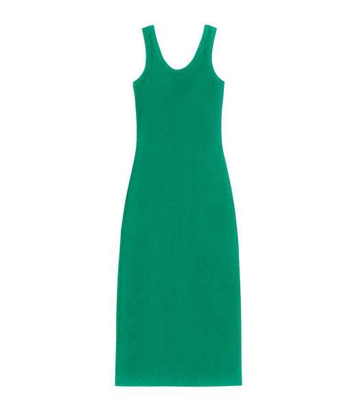 Vestido Midi De Ribana Feminino Endless Verde